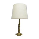 Lamp chiseled bronze art nouveau period nineteenth century