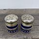 Silver-plated salt and pepper shaker, 1950s