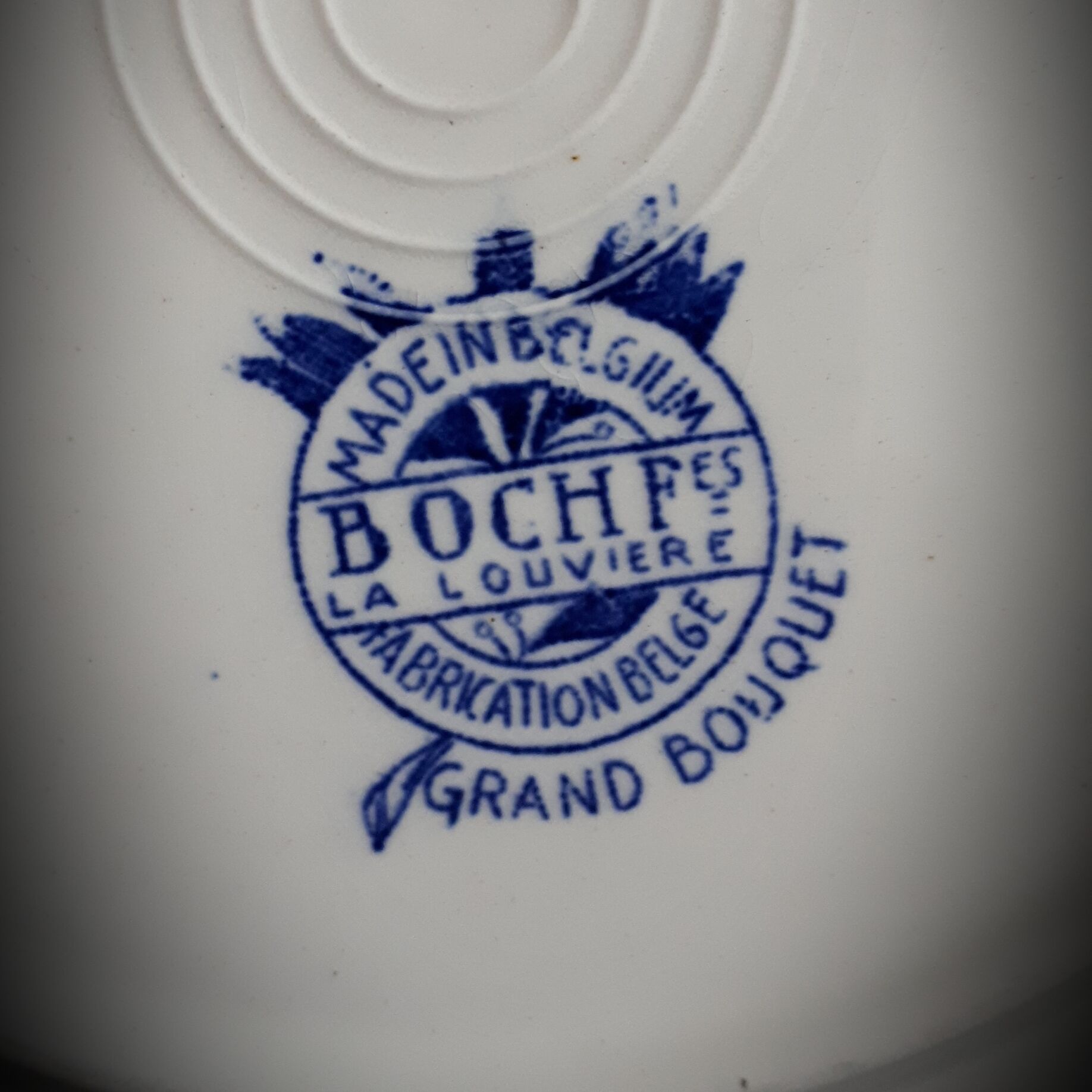 Set of 5 deep plates Grand Bouquet