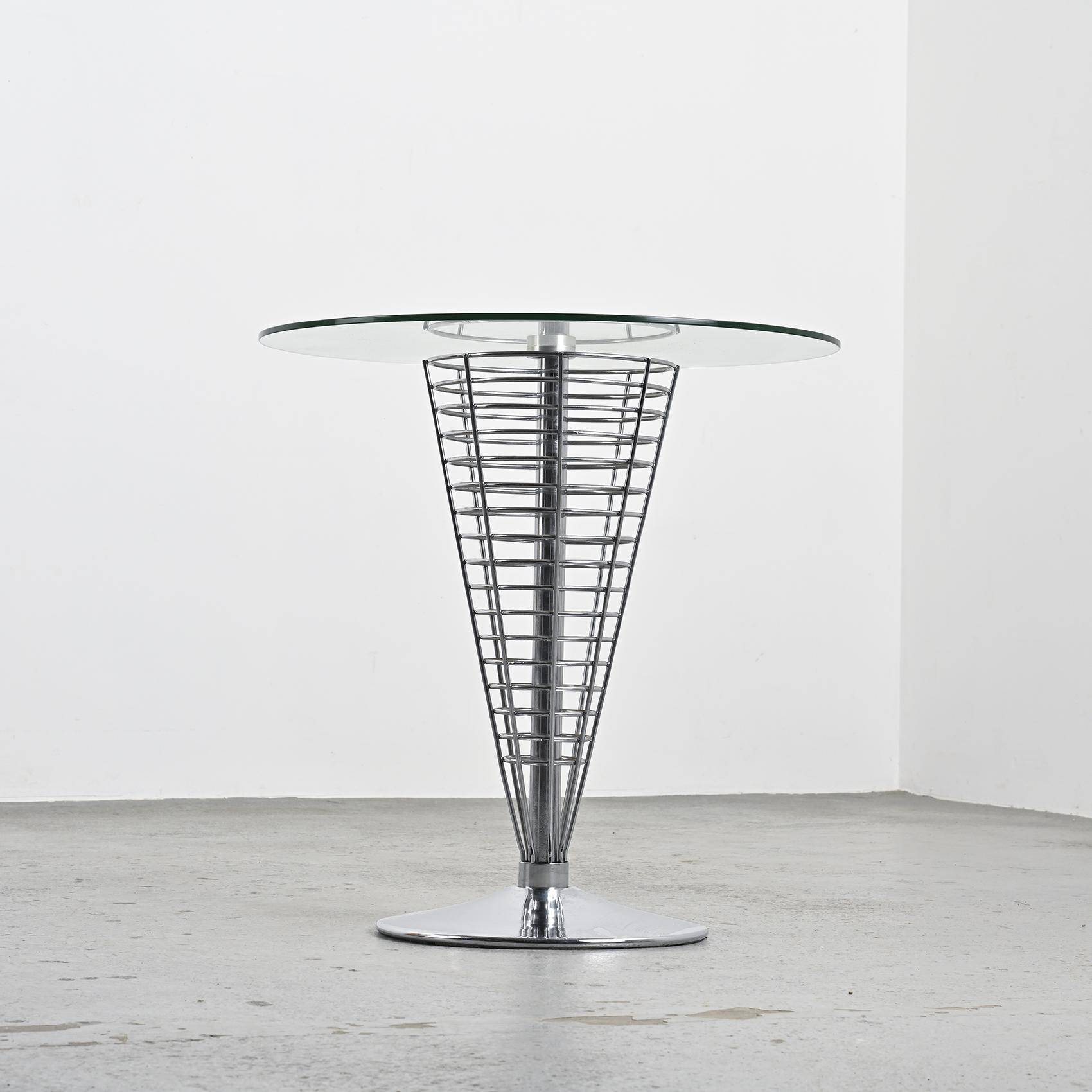 Table model 8820 by Verner Panton for Fritz Hansen circa 1988