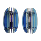 Pair of Veca Fontana Arte wall lights
