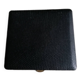 Vintage black longchamp leather cigarette case