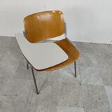 Chaise avec table pliante DSC 106 par Giancarlo Piretti pour Castelli, années 1970