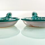 Pairs of ceramic pans by Robert Picault