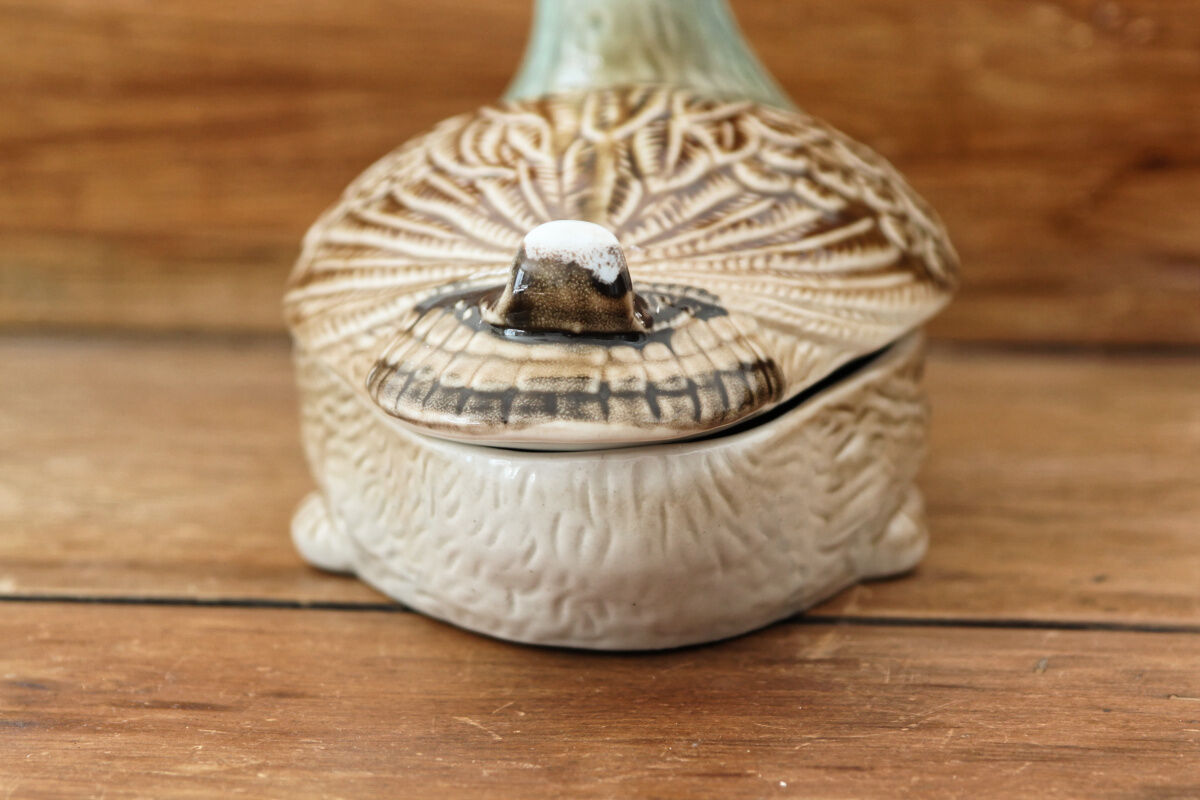 Ceramic duck terrine