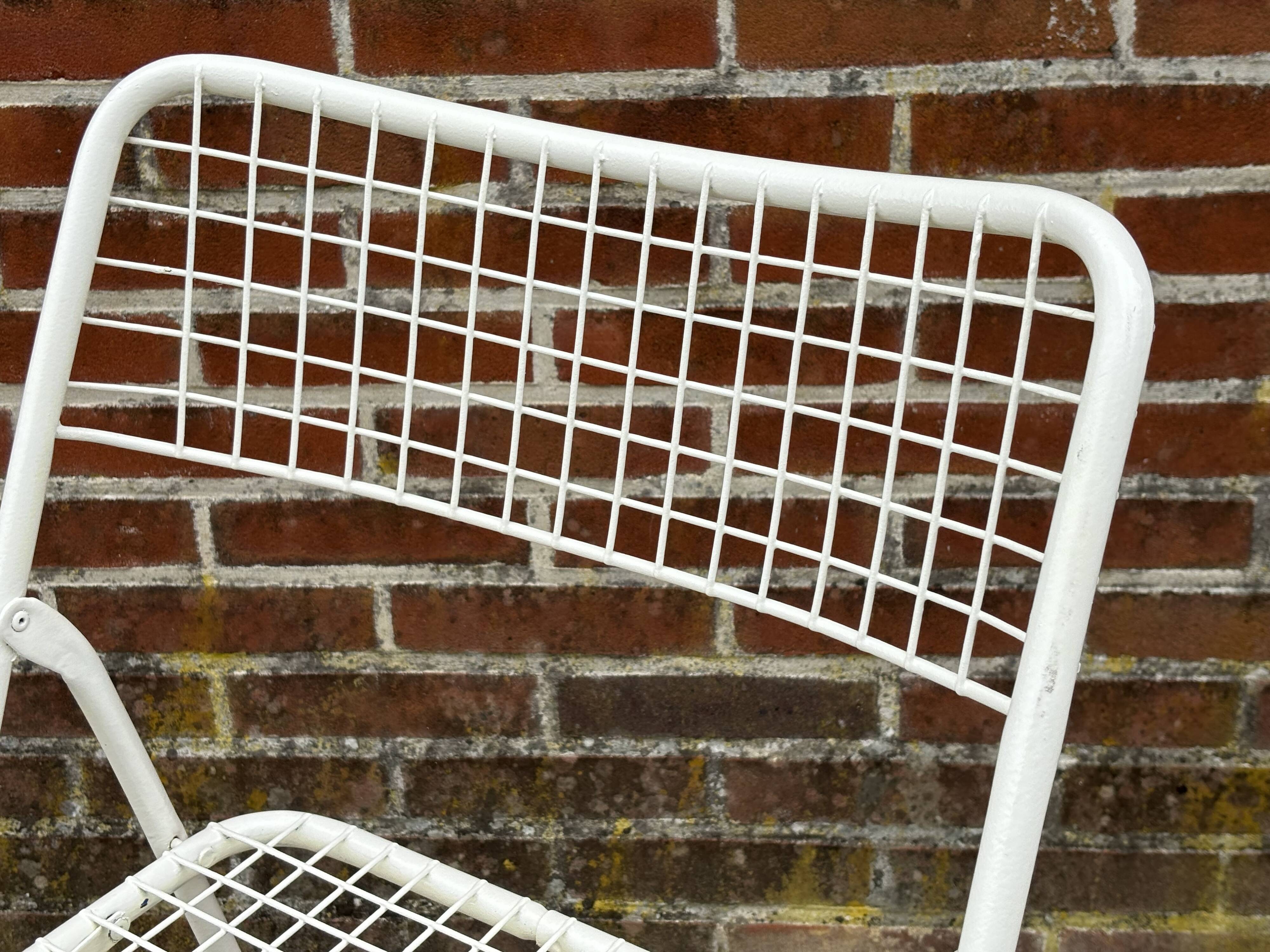 Vintage Folding chair "Ted Net" by Niels Gammelgaard for Ikea 1976