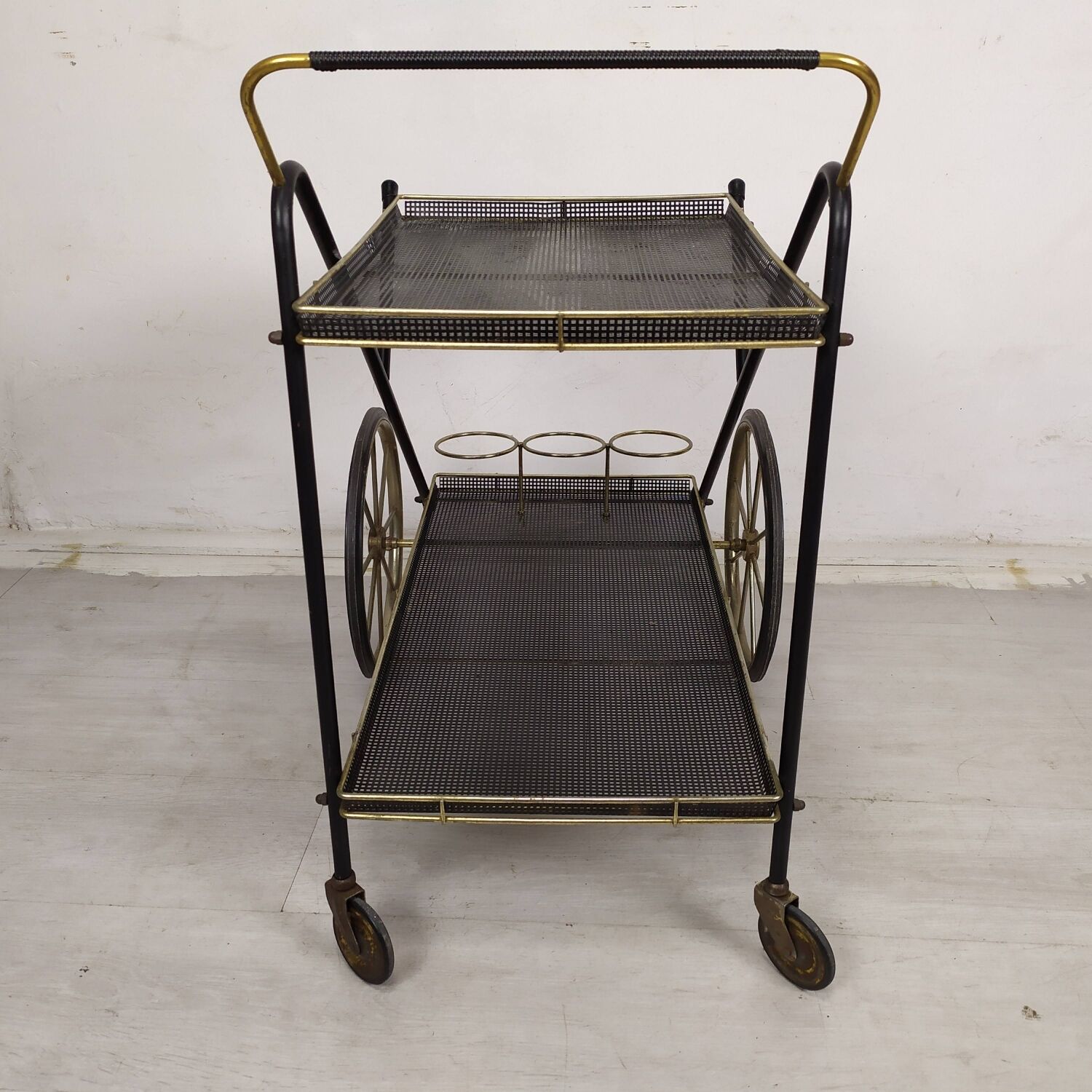 Vintage bar trolley