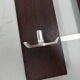Vintage wall coat rack with 8 hooks and hat shelf