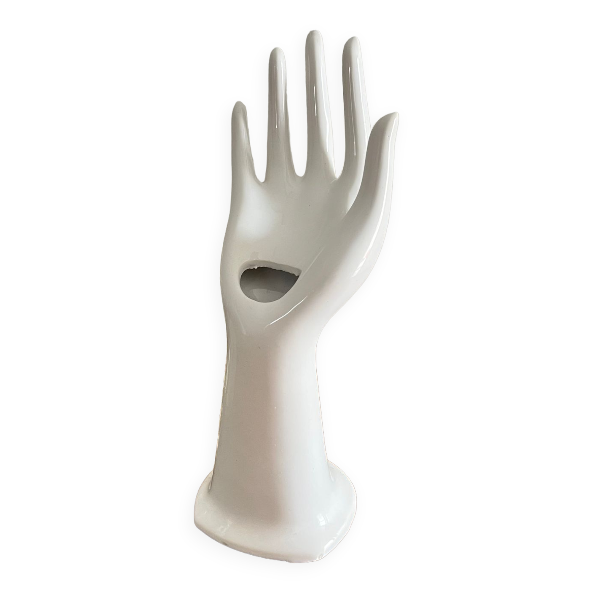 Hand ring vase vintage soliflore