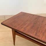 Scandinavian teak coffee table