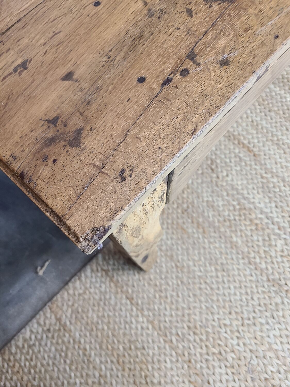 Vintage desk circa 1920, farm table