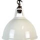 Vintage Industrial Beige Painted Pendant Lamp