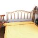 Old rattan headboard