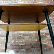 Renovated coffee table with two tops from the 70s