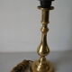 Brass, bronze bedside lamp