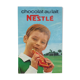Ancienne affiche cartonnée double face Chocolat au lait Nestlé. Année 60