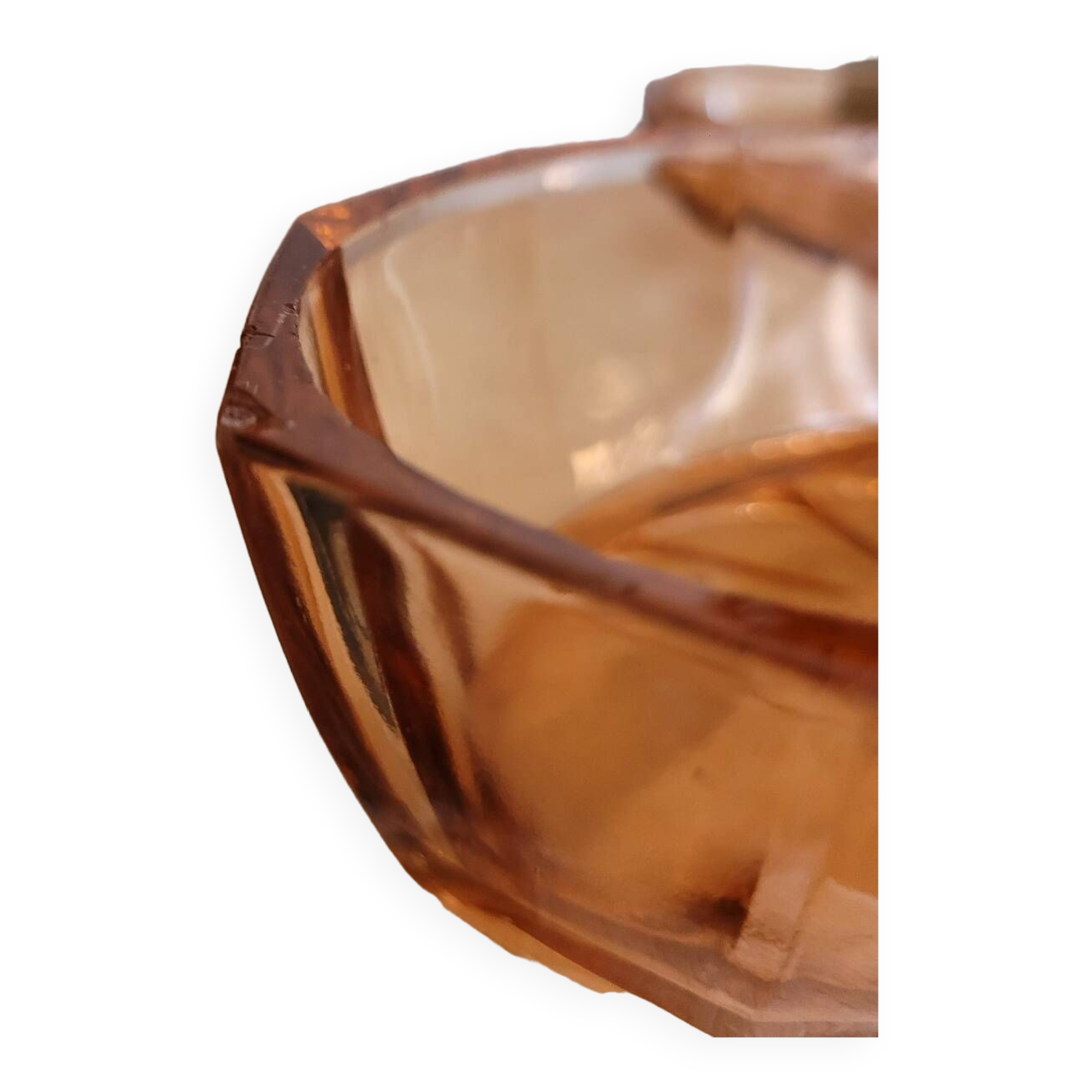 Bavel fains rosaline glass butter dish