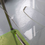 Modern folding chair in plexiglass Giancarlo Piretti - EDA Concept