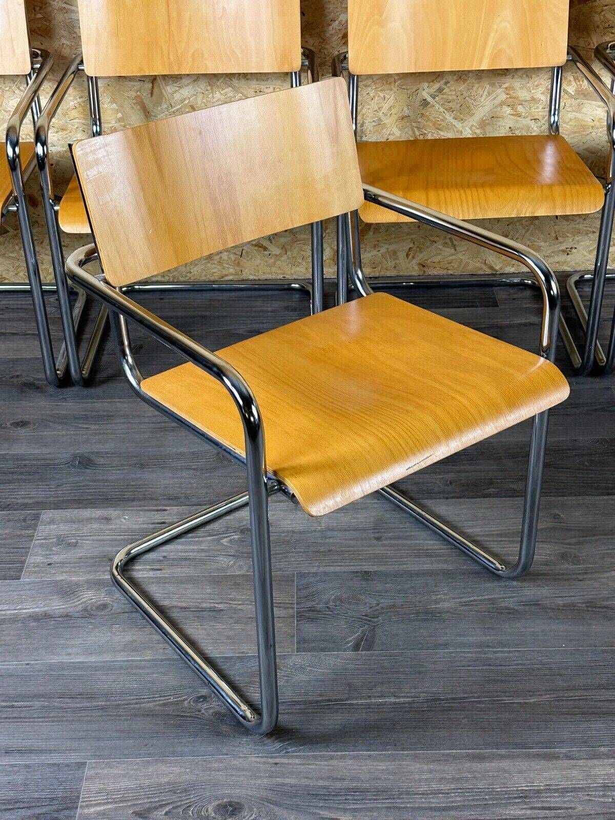 5x 80s chair chairs cantilever armchair plurima italy design