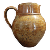 Pyrite stoneware pitcher from the 60s-70s, 20th century ceramic