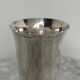 Timbale en argent XVIIIe poinçon fermiers généraux pied godronné