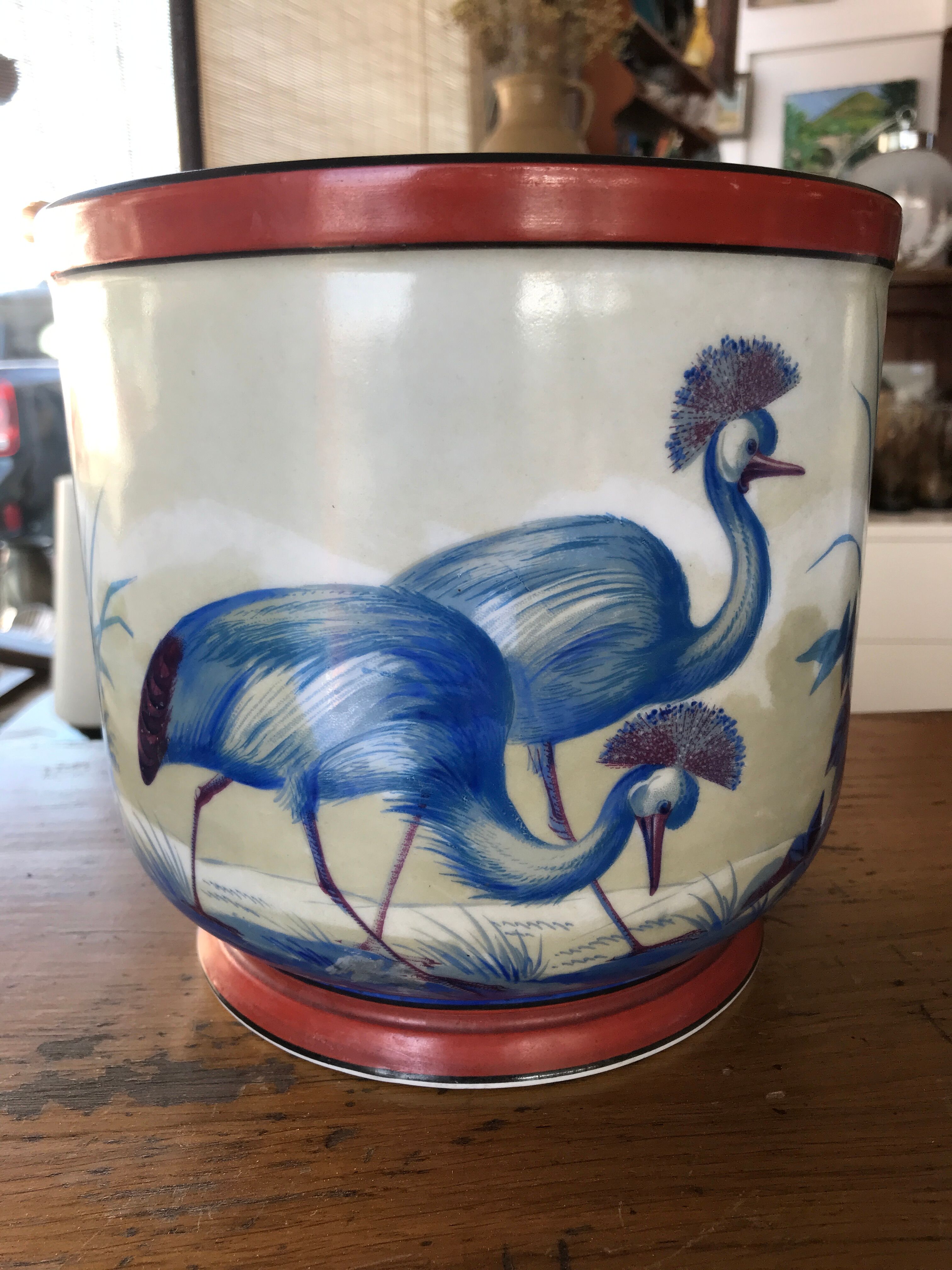 Pair of pot covers Vieux Paris