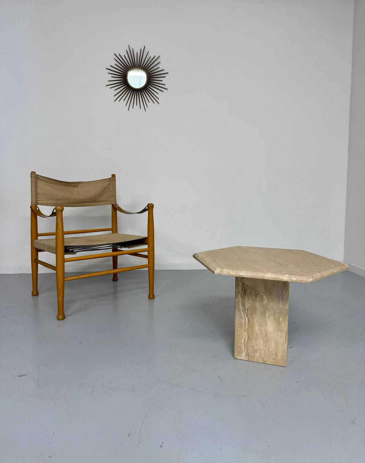 Danish Scandinavian safari chair from the 60s by Farstrup Stolen