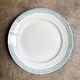 Large round dish St Amand in blue ironstone