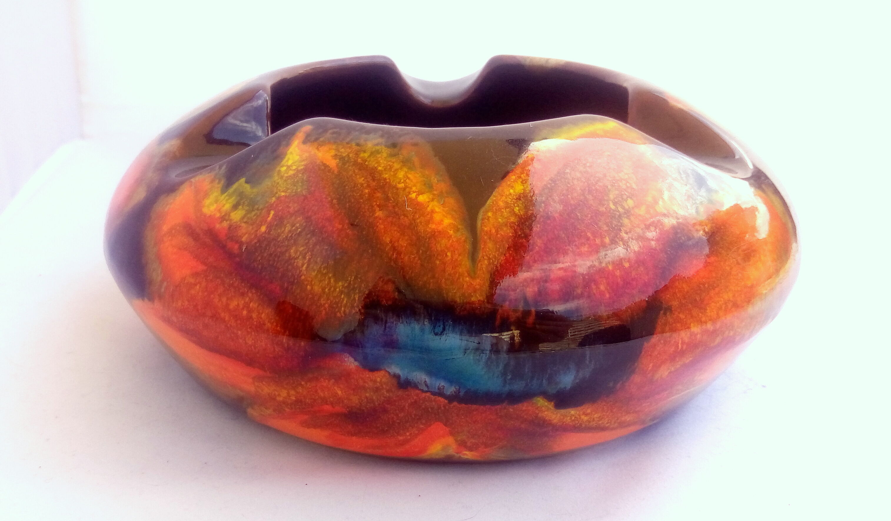 Vintage Ricard ceramic ashtray 1960