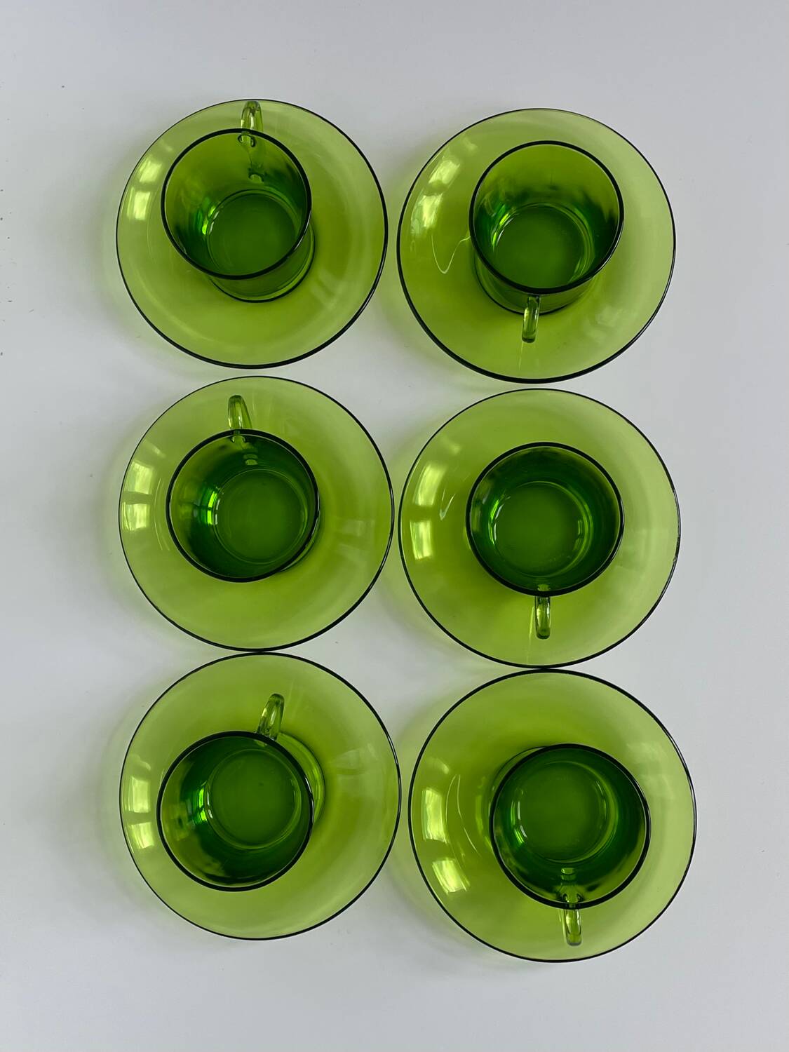 Duralex Vintage Coffee Cup Set of 6