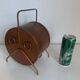 Vintage 1960s tobacco jar, snuffbox, barrel-shaped pipe/wine pot - 25 x 14 cm