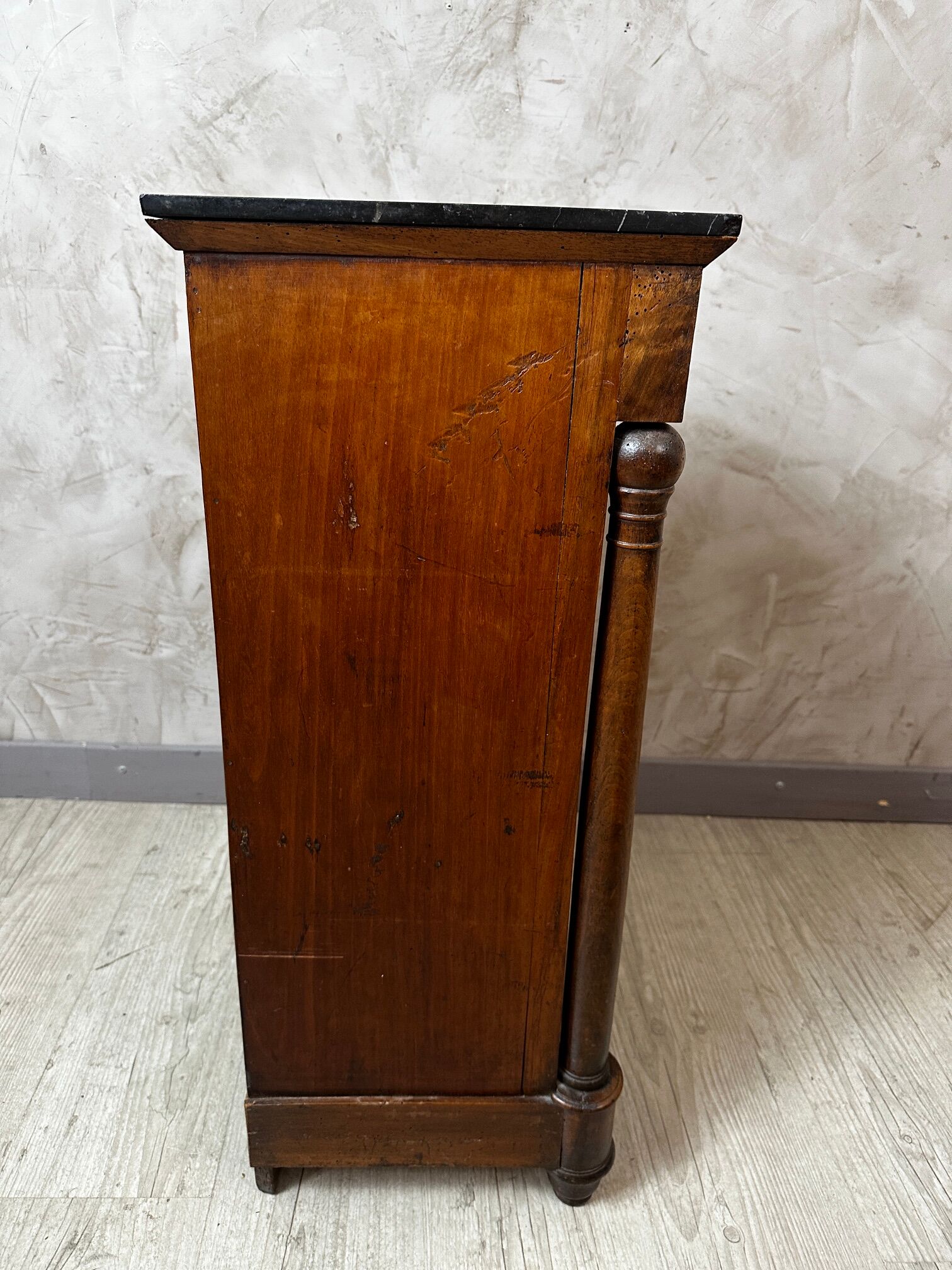 Empire period bedside table