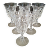 Crystal wine glasses from Arques Tuileries Villandry