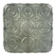 Limburg glass and metal ceiling light, Germany 1960