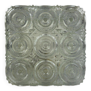 Plafonnier en verre et métal Limburg, Allemagne 1960