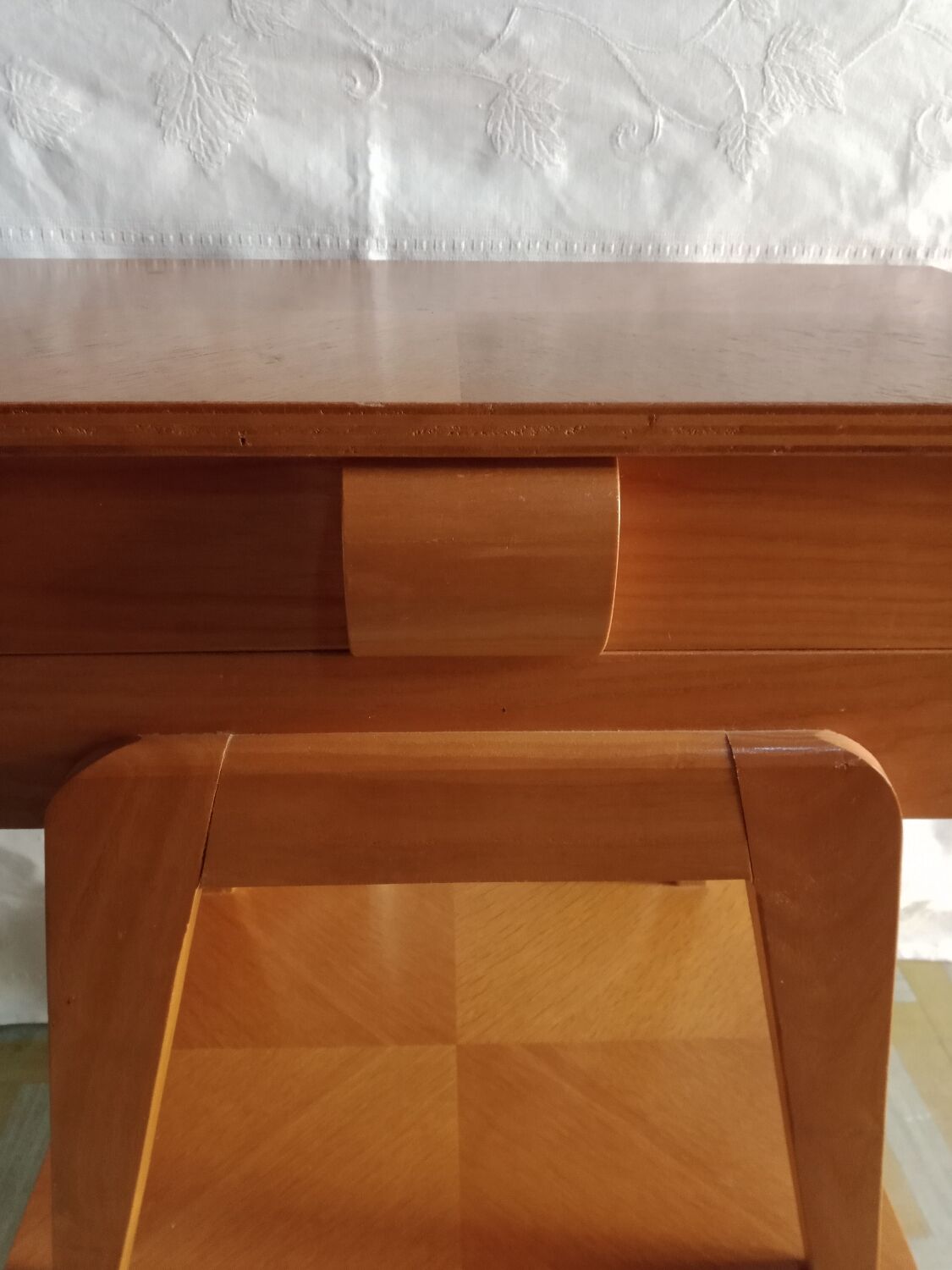 Sewing box feet compass 60s