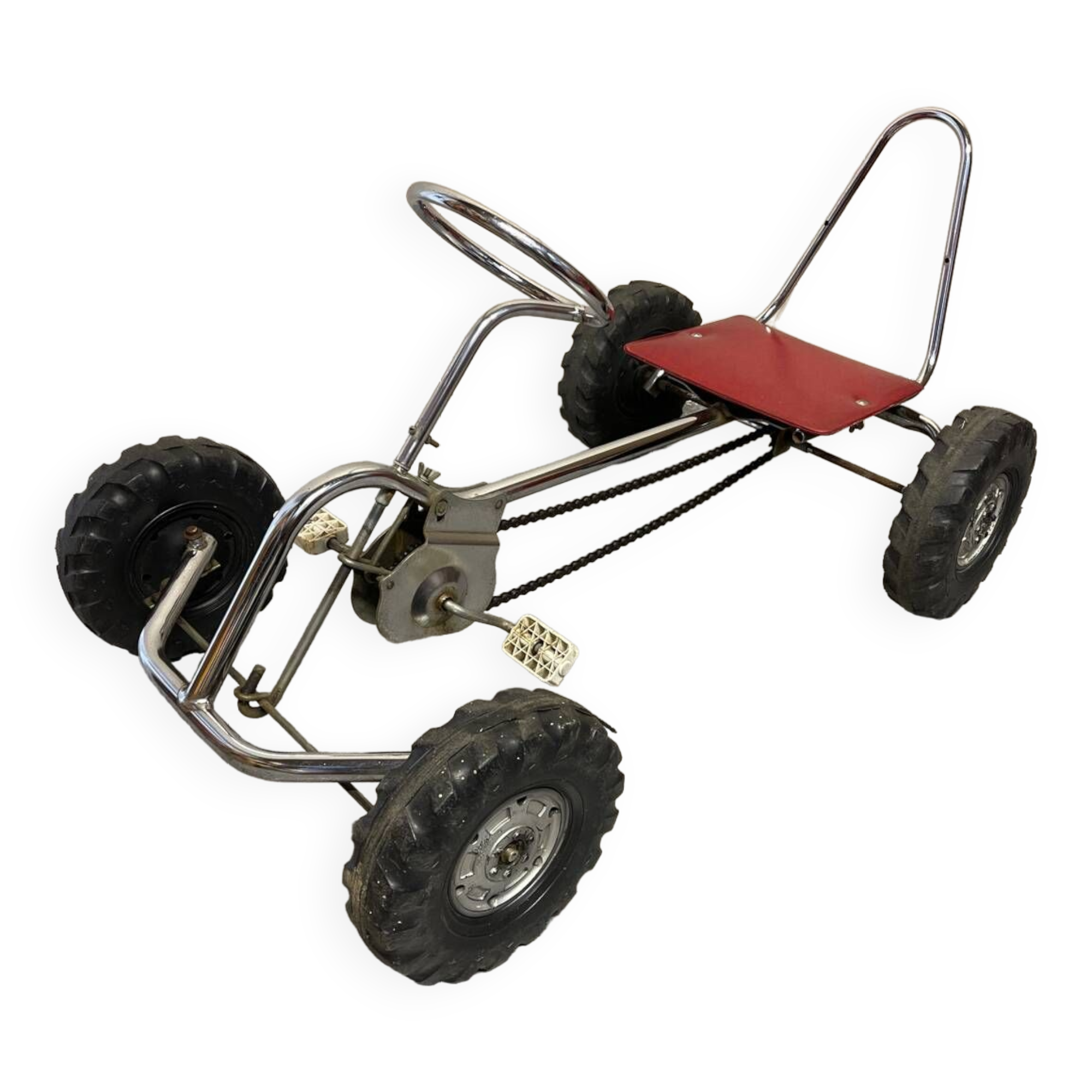 Chromed go-kart 1970'