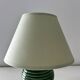 Emerald green ceramic ball lamp