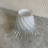 Art Nouveau style glass tulip lampshade