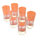 6 shot glasses classic tube glass / clear