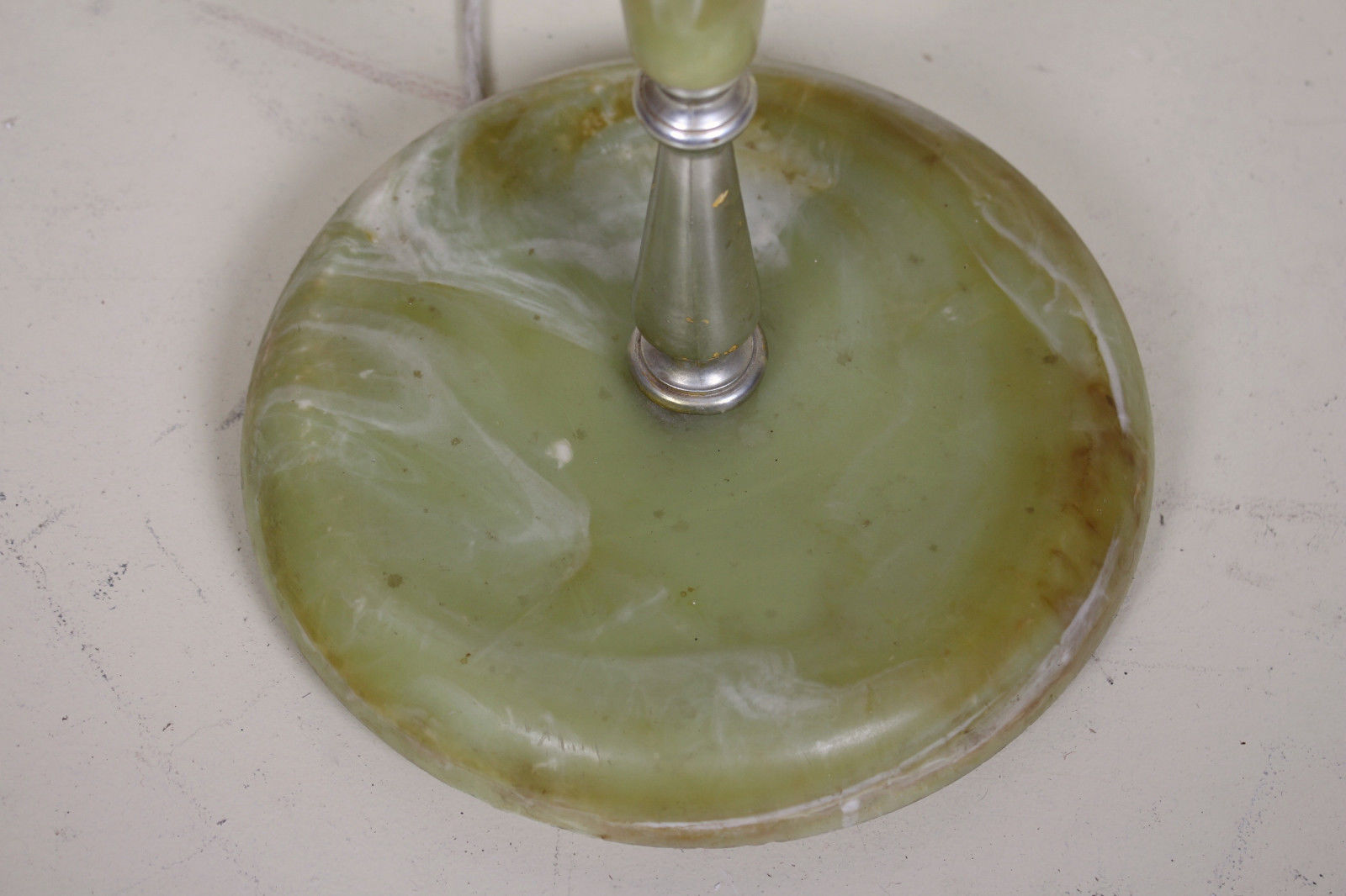 Vintage floor lamp antique onyx