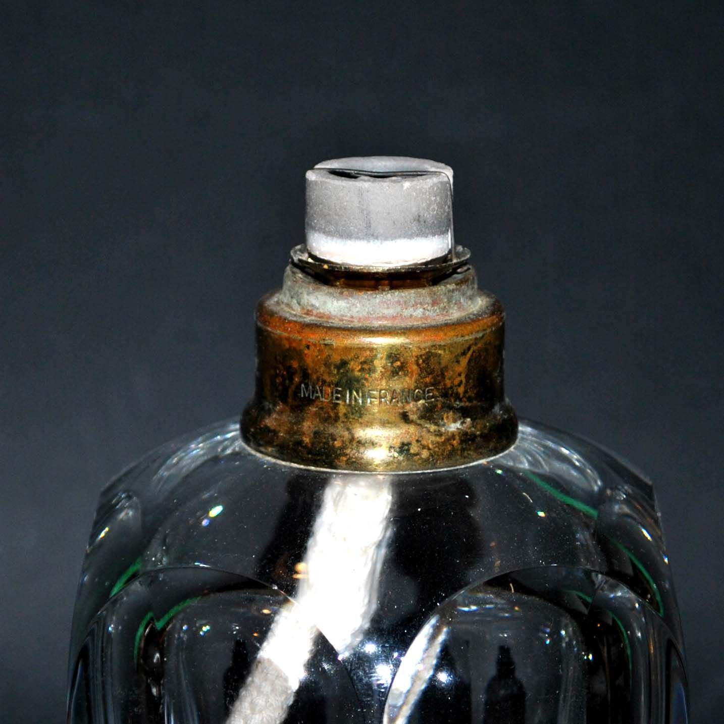 Berger lamp in crystal of BACCARAT Model Amphora signed 20cm