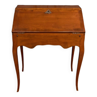 Louis XV style mid-20th century walnut speed desk