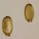 Pair Of Mid Century Swedish Brass Sconces