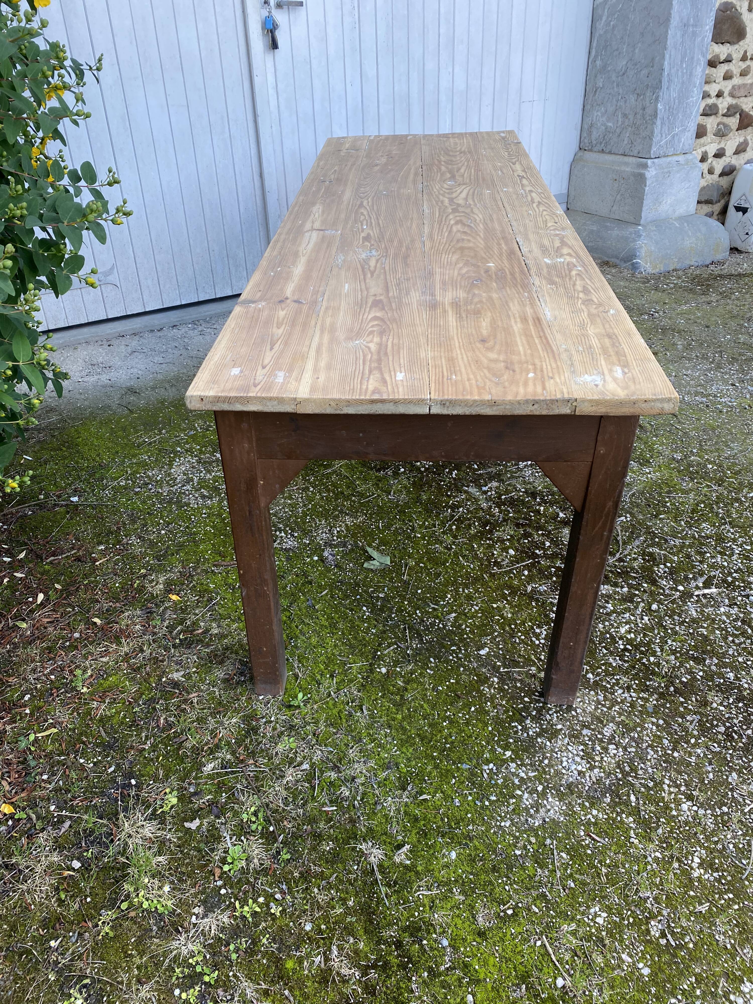 Old bistro table
