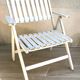 Pair of vintage wooden garden armchairs by r.gleizes