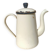 Petite cafetière rétro tôle émaillée