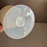 20th century white opaline vase