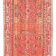 Vintage Turkish Oushak Handmade Wool Runner  80x327