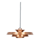 Danish vintage copper lamp from 1960s